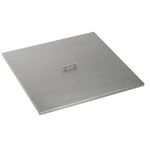 Load image into Gallery viewer, The Outdoor Plus Stainless Steel Square Fire Pit Cover - Outdoor Fire and Patio