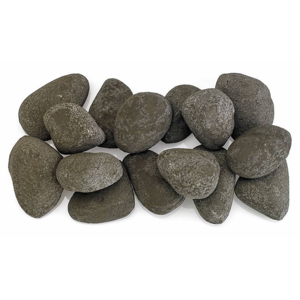 Thunder Gray Lite Stones Set - 15 Stone Set - Outdoor Fire and Patio