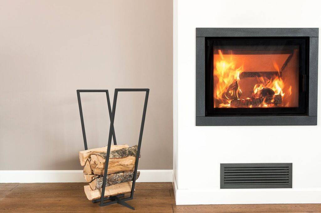 Transparent Log Rack