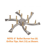 Load image into Gallery viewer, Triple 'S' Stainless Steel Bullet Burner - Outdoor Fire and Patio