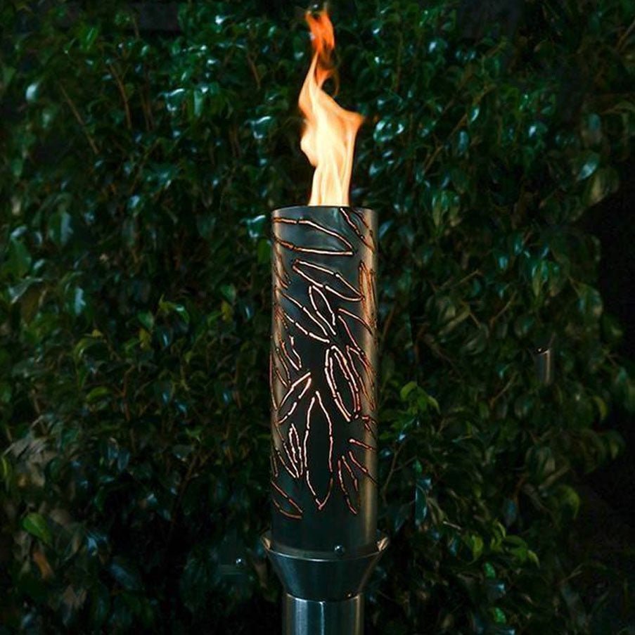 Tropical Gas Tiki Torch - Outdoor Fire and Patio