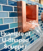 Load image into Gallery viewer, U-Shaped Scupper