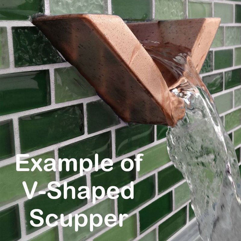 V-Shaped Scupper