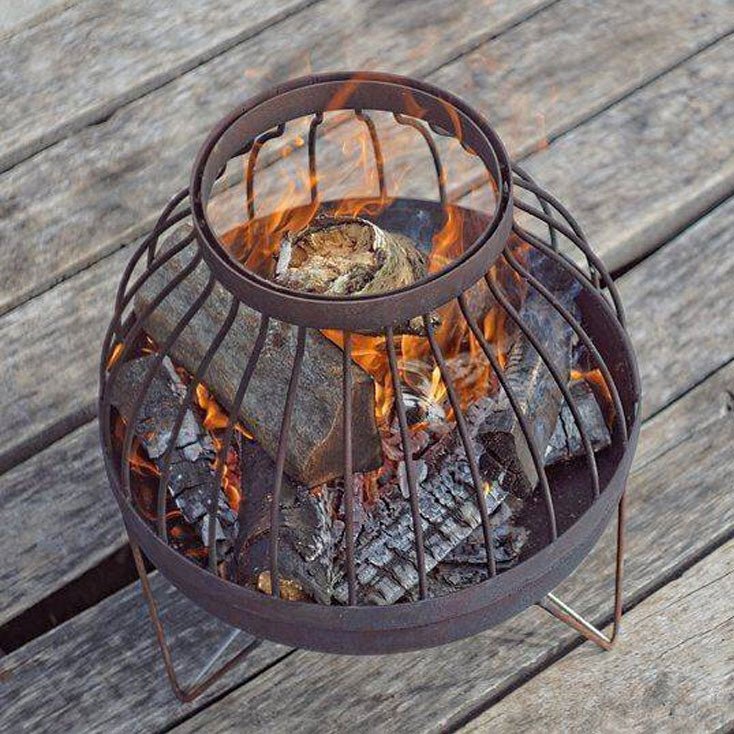 Wood Fire Pit Kiara - Outdoor Fire and Patio