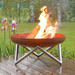 Load image into Gallery viewer, Wood Fire Pit Memel | Large - Outdoor Fire and Patio
