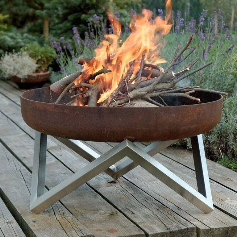Wood Fire Pit Memel | Medium - Outdoor Fire and Patio