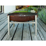 Load image into Gallery viewer, Wood Fire Pit Parnidis Tall | Rusting Steel - Outdoor Fire and Patio