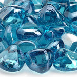 Load image into Gallery viewer, Powder Blue Luster Zircon Fire Glass